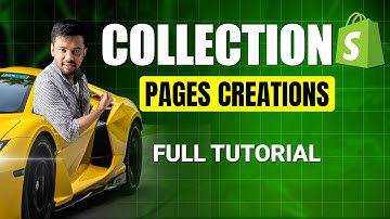 Shopify Collection Page Tutorial Add Products, Layout & Filters
