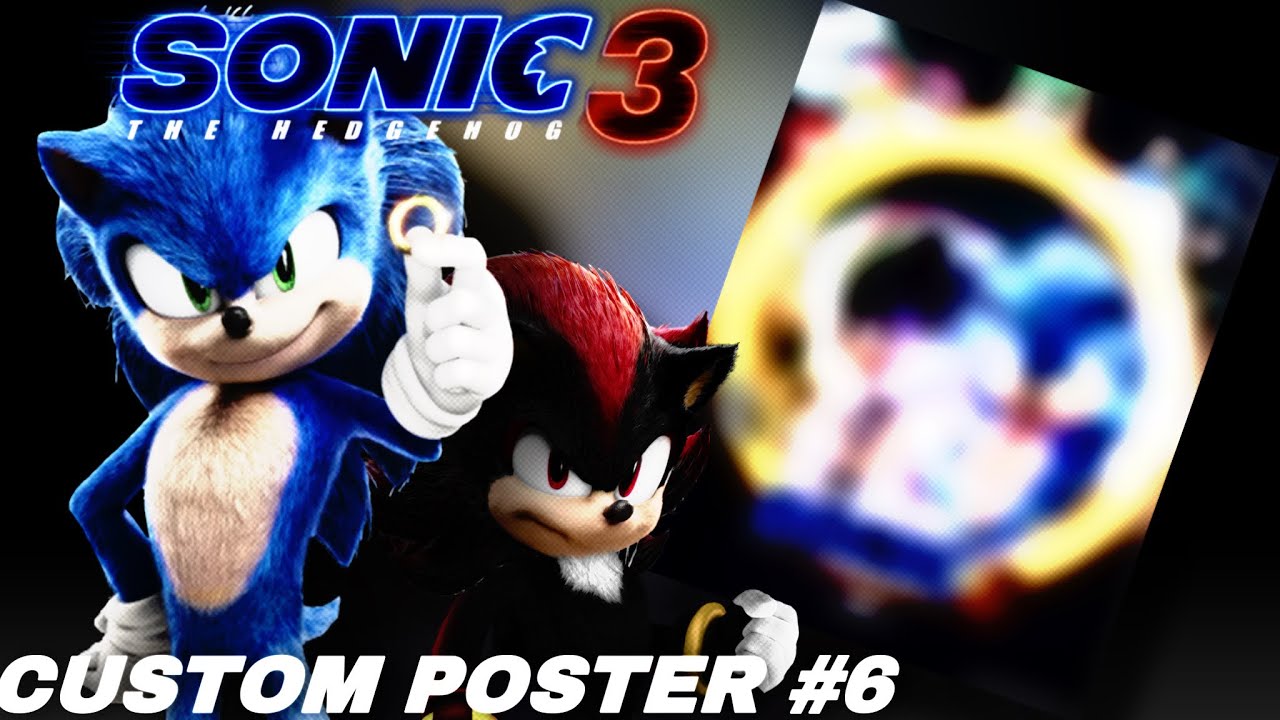 RareGalaxy5] Making A Custom Sonic Movie 3 Poster! #19 