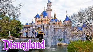 Morning at Disneyland Walkthrough - March 2024 [4K POV]