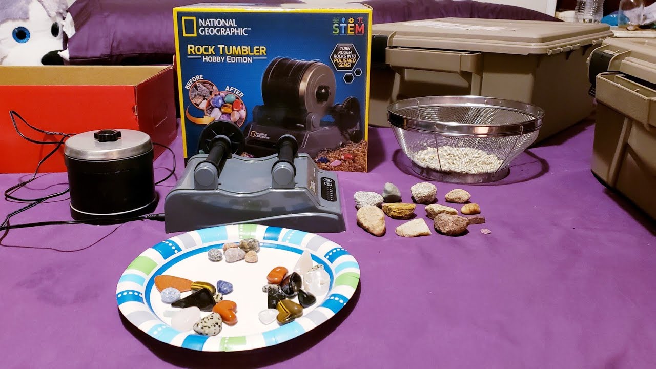 National Geographic Hobby Rock Tumbler