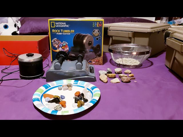 National Geographic Hobby Rock Tumbler Kit