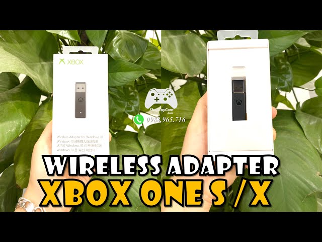 Wireless Adapter Receiver Version 2 Tay Cầm Xbox One X / One S Kết Nối Không Dây PC | ShopTayCam