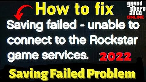HOW TO FIX SAVING FAILED PROBLEM || SAVING PROBLEM कैसे FIX करें | HINDI | GTA ONLINE