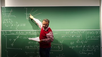 3.3. Time dilation and Lorentz contraction. Claus Kiefer, Relativity and Cosmology I, WS 2021