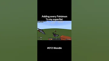 Weedle Bug Poison Type Shorts Pokemon Minecraft 