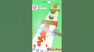 perfect slices 😉😉 gameplay // l game channel // android & ios gameplay 201111 #androidgames #shorts