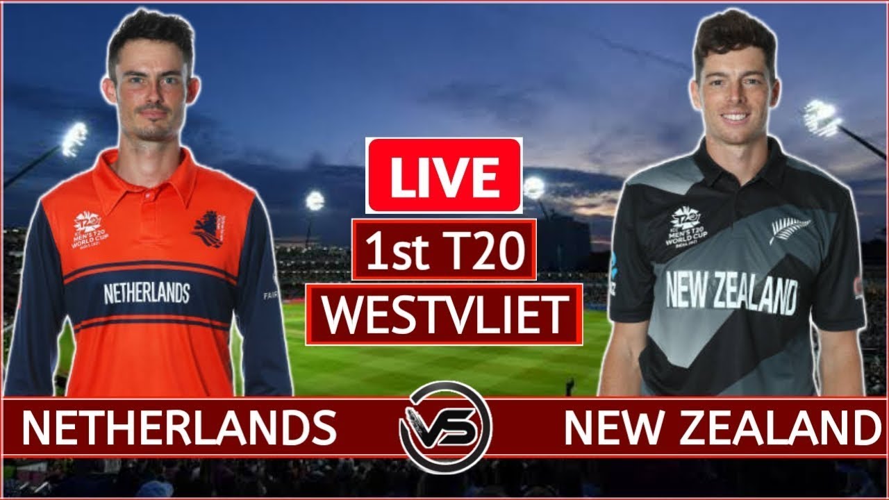 🔴New Zealand tour of Netherlands 2022 - 1st Match | NZ vs NED
