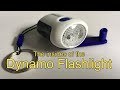 Dynamo LED Flashlight disassembly