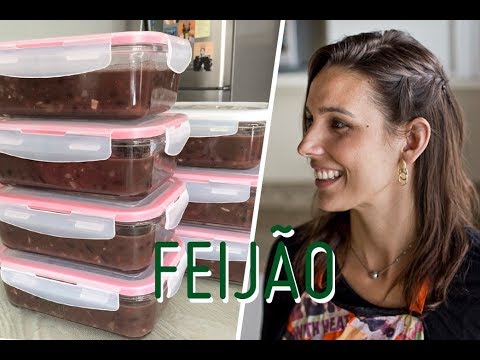 FEIJÃO PARA A SEMANA TODA: como fazer e armazenar (receita fácil!)