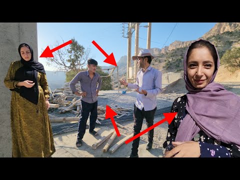 😍🥰🫀The solidarity of Arsalan and Sara started the construction of the house