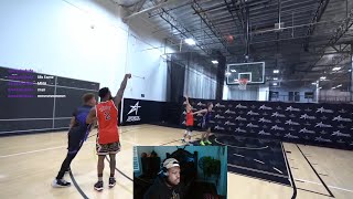 They Got EXPOSED BAD!! 2v2 Basketball Against Nick Briz \& Carlos! REACTION!!