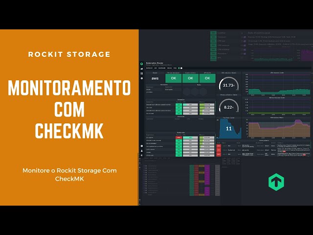 Monitoramento do Rockit Storage com checkmk