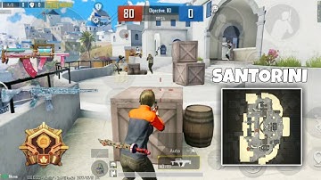 New 8V8 TDM Santorini Map Gameplay😍🔥80Kills!?😯 | Pubg New Santorini map gameplay | 8v8 tdm gameplay