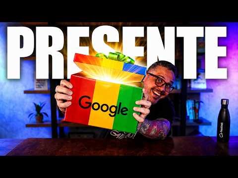 🎁 Ganhei um PRESENTÃO do Google! Vem abrir comigo!
