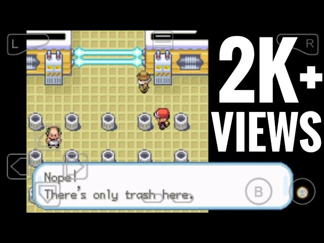 HOW TO DO THE ELECTRIC GYM'S PUZZLE IN POKÉMON FIRE RED/LEAF GREEN! (GBA) 