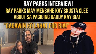 Ray parks Tila may MENSAHE Kay skusta Clee about sa PAGIGING daddy Kay BIA! Live