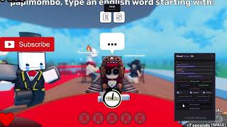 ROBLOX OP Last Letter💬 Script OP Auto Type, Noclip, Word List, Auto Suggestion and More