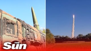 Russia launches nuclear capable Iskander-M missiles at Ukrainian positions
