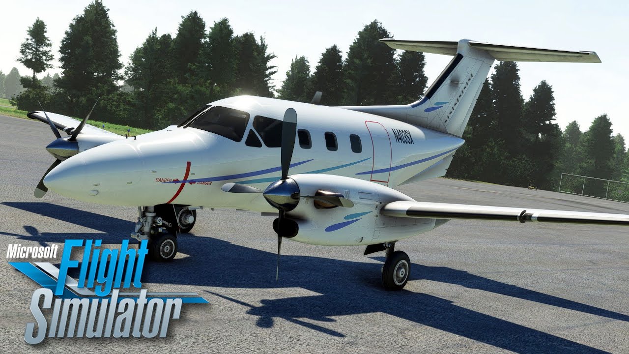 The Flying Pingu - BRSIMdesigns Embraer E121 XINGU - First Look Review! - MSFS