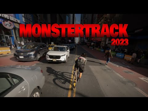 MonsterTrack 2023: Epic Fixed Gear Race Through NYC Streets | 🥇 Full Race | fixedgear