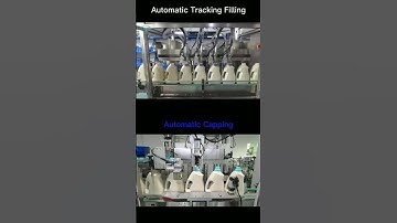 Tracking Filling Machine | High-precision 4 Heads Filling Capping all-in-one Machine #immaymachine