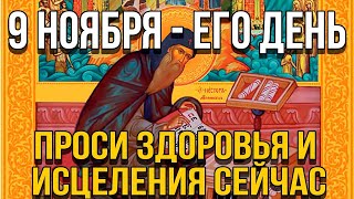 ВСЕГО 30 СЕКУНД! ПРОСИТЕ ЗДОРОВЬЯ И ИСЦЕЛЕНИЯ СЕЙЧАС! 9 ноября - Преподобного Нестора Летописца