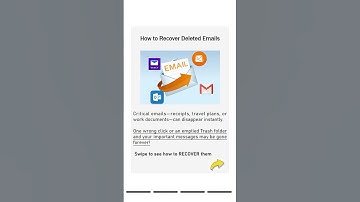 How to Recover Deleted Emails (Gmail, Outlook, Yahoo) | Quick Guide #shots