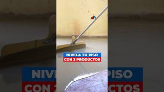 Arregla un piso feo y desnivelado