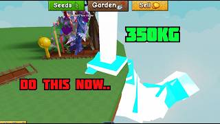 Do this now to get 350Kg Plus Fruits in Grow a Garden 2
