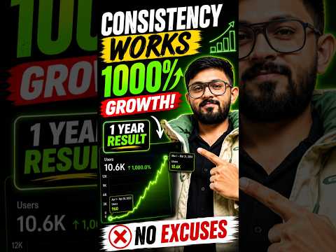 Power of Consistency #shorts #shortvideo #shortfeed