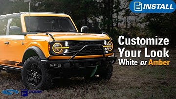 Add DRLs To Your 2021+ Bronco with Form Lighting Headlights
