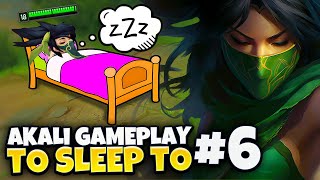 3 Hours of Relaxing Akali gameplay to fall asleep to (Part 6) | Professor Akali