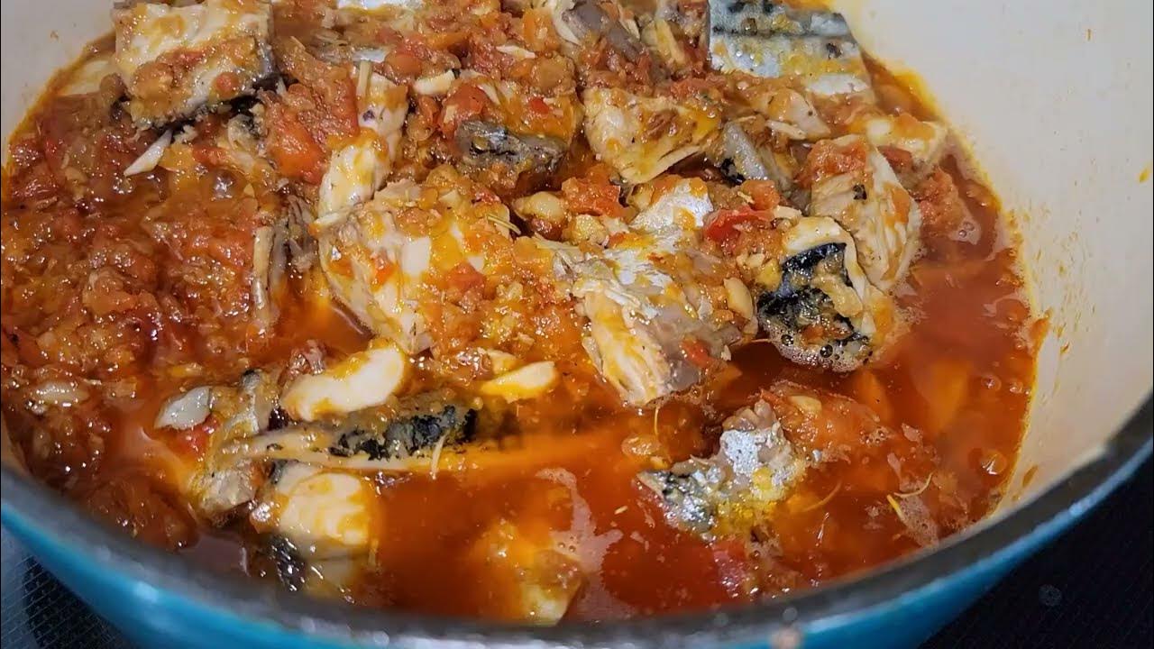 Tasty Mackerel Fish Sauce Recipe / Fish Stew YouTube