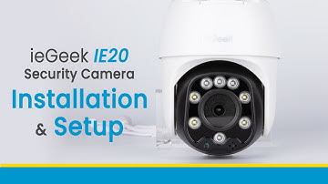 ieGeek IE20 Installation & Network Setup | Spotlight PTZ Camera