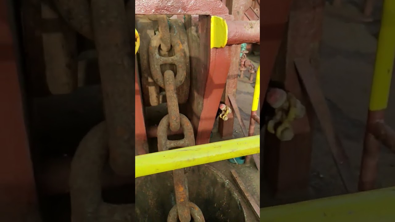 5 of 7 shackles into the seabed anchor YouTube