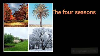 The four season in English الفصول الاربعه بالانجليزي