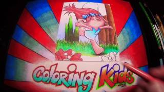 Learn to Color Cartoon Characters Coloring Pages for Kids Video Compilation screenshot 4