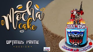 How to make a CAKE | Optimus Prime Design | Tutorial How to make a CAKE | Optimus Prime Design | Tutorial