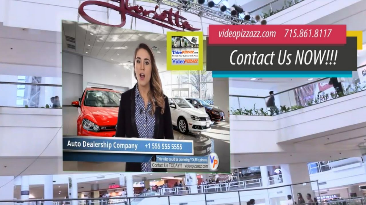 Auto Dealership - Compelling VidInVid Commercial - Car Dealership Female Spokesperson