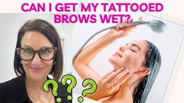 Should You Worry About Wet Brows After Tattooing?