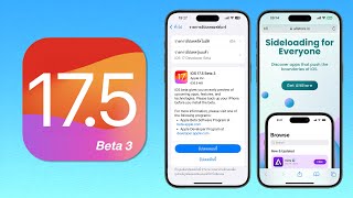 iOS 17.5 Beta 3 เริ่มแล้วการดาวน์โหลดแอปผ่านเว็บในยุโรป!