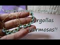 DIY! Alambre + Cristales + Mostacilla = Argollas Hermosas!!