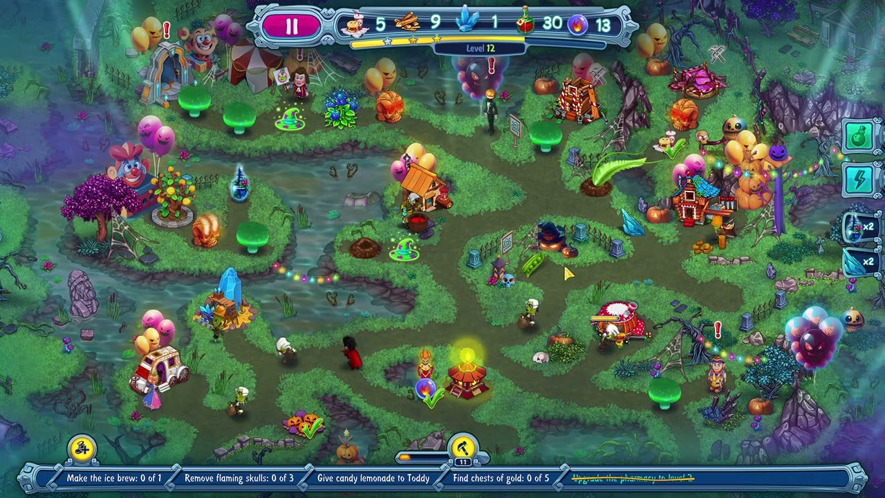 Incredible Dracula: Dark Carnival - Level 12 Walkthrough Guide