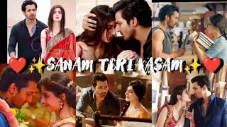 || Sanam Teri kasam❤️✨|| edit version || Inder & Saru✨❤️ || romantic love story♥️ ||