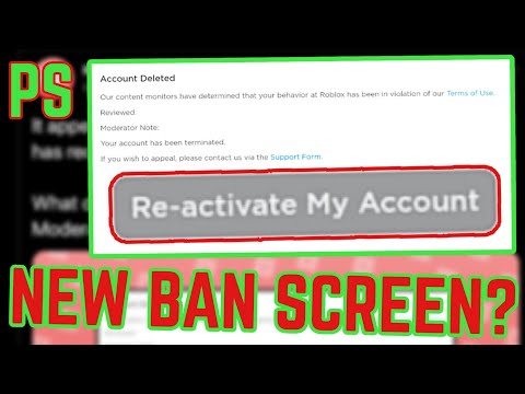 Ban What Happens When You Get Banned New Roblox Ban Screen Youtube - new roblox ban screen roblox terminated screen Ban What Happens When You Get Banned New Roblox Ban Screen Youtube - roblox terminated screen