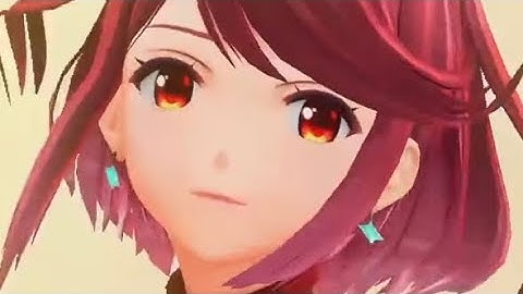 Pyra talks about mythra being a warrior - miitopia