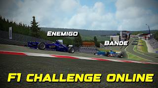 F1 Challenge 1998 Online - Enemigo vs Bande (onboard and TV cam)