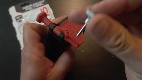 REAL AVID AR15 PIVOT PIN TOOL. How to use.