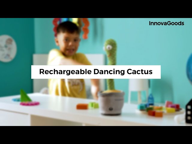 InnovaGoods Rechargeable Dancing Cactus 