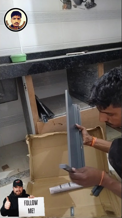 Slim Tandem box drawar For Modular kitchen #Shorts#viralshorts